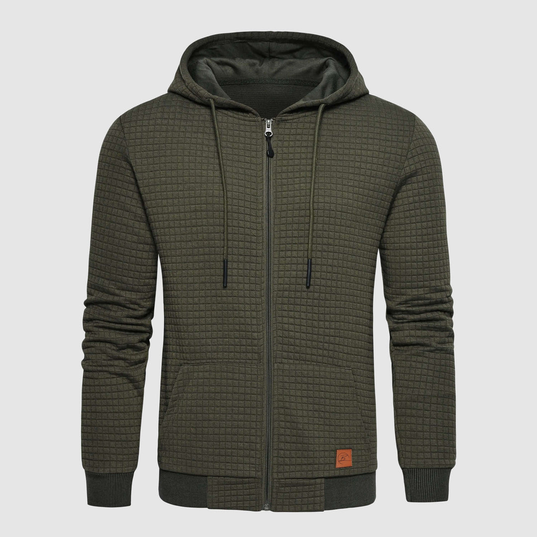 Men's Sport Performance Hoodie with Zipper
