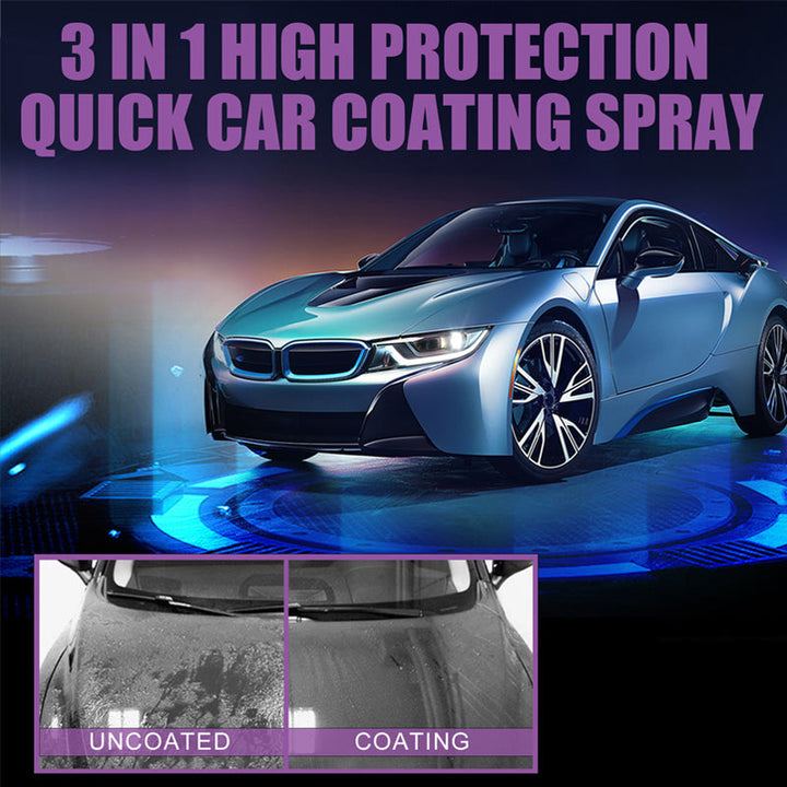 100ml Automotive 3-in-1 High Protection Quick Coat Spray for car detailing & shine