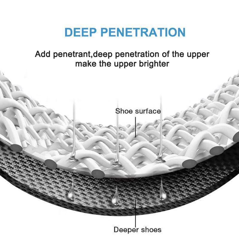 Arrangement of multiple instant shoe shine wipes for houseware use, emphasizing convenience and leather care