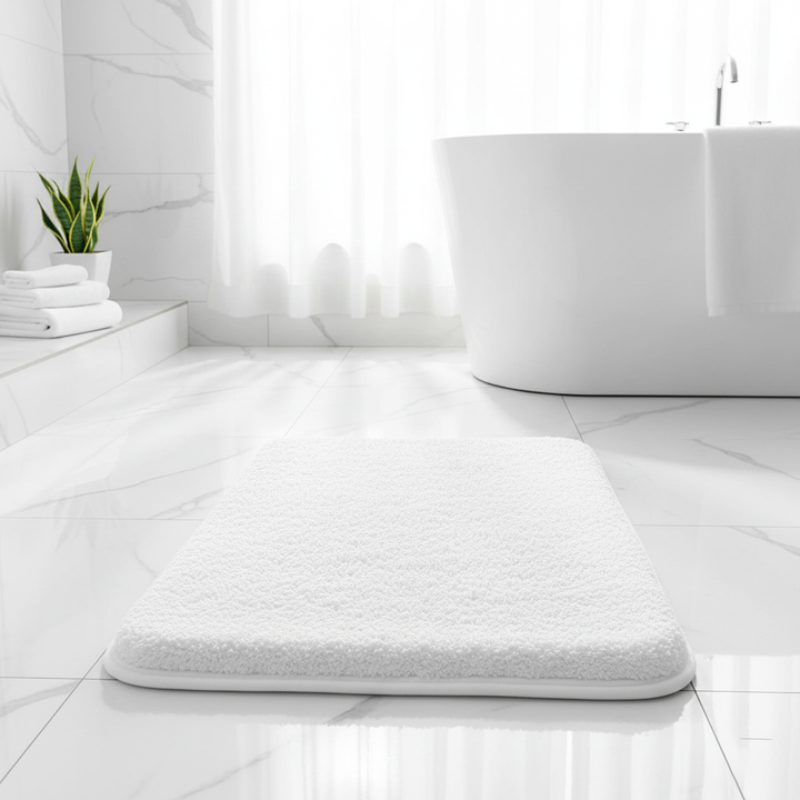 Plush Microfiber Bath Rug for Ultimate Comfort