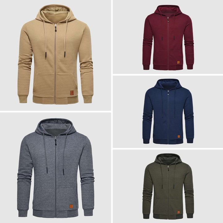 Men's Sport Performance Hoodie with Zipper