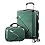 Complete 2-piece travel luggage set, including carry-on & check-in, with TSA lock & spinner wheels.