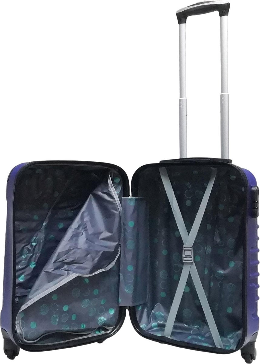 Ventura 2-piece ABS hardshell travel luggage set, designed for durability, lightweight, and smooth travel.