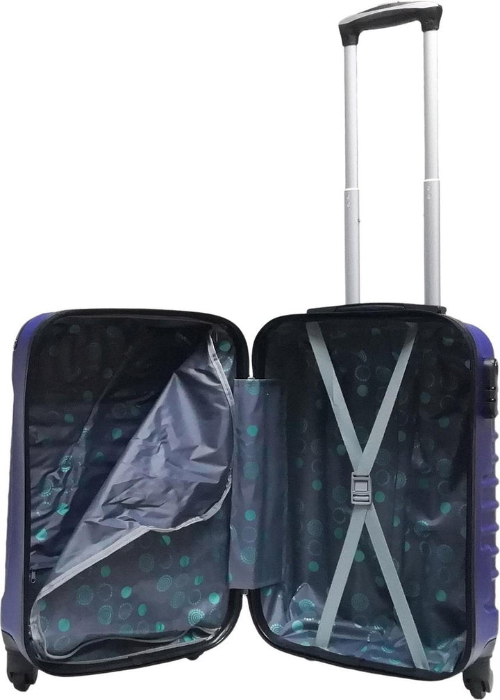 Ventura 2-piece ABS hardshell travel luggage set, designed for durability, lightweight, and smooth travel.