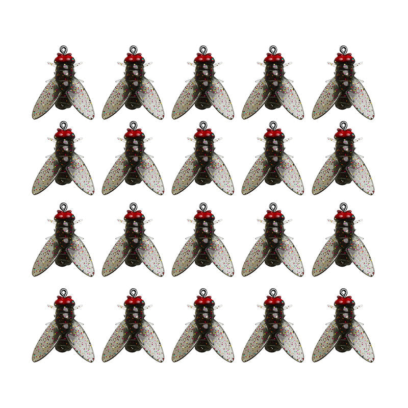 Fly fishing perfection: 20 Bionic Fly Lures, an essential fishing tool for catching more fish