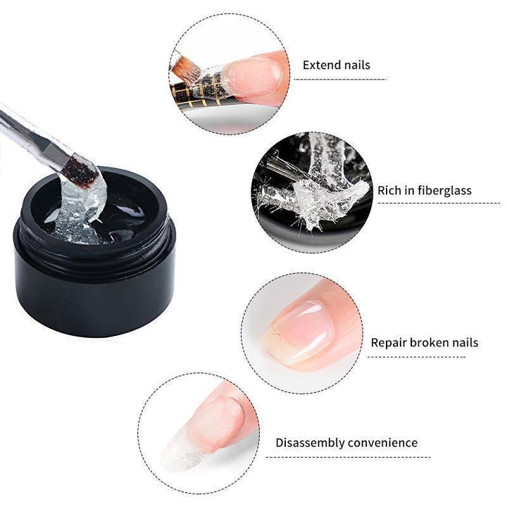 Nail repair treatment: 28g gel for mending & strengthening cracked, broken natural nails