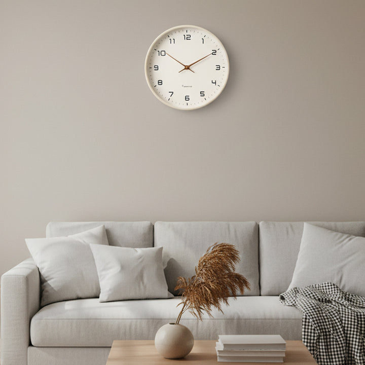 Scandinavian Minimalist Wooden Wall Clock