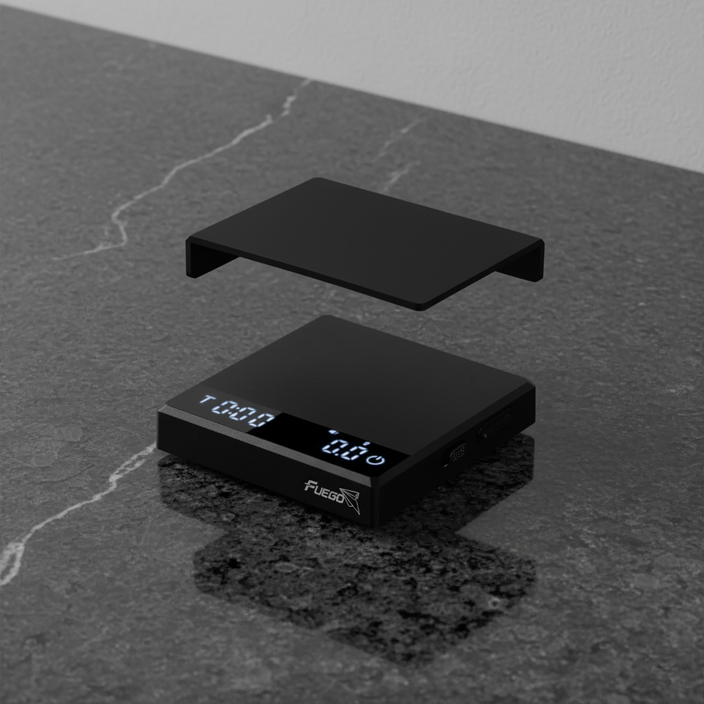 Compact Digital Coffee Scale with Precise Measurement