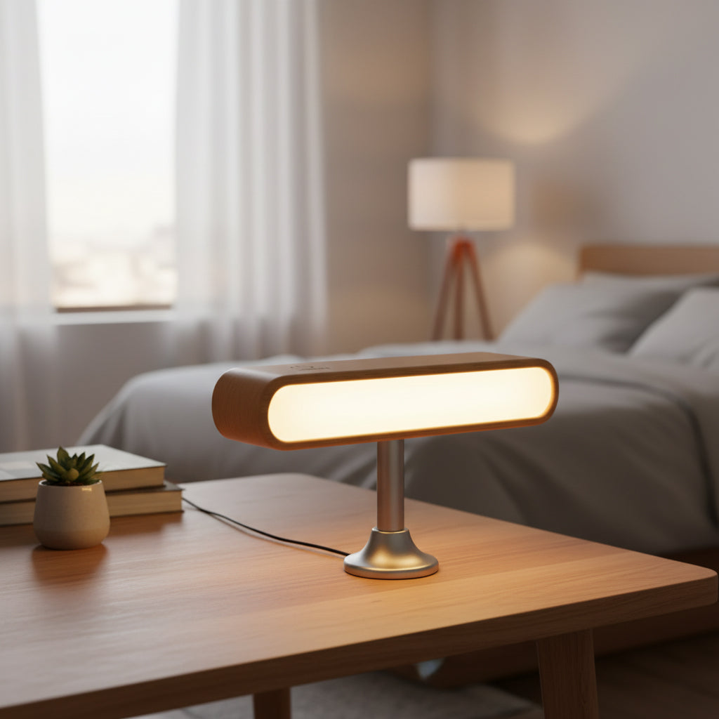 Rechargeable 360° Rotatable Wooden LED Wall Light