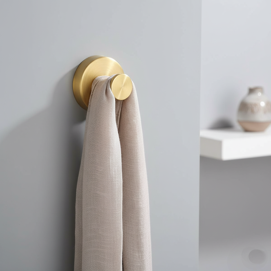 Elevated Suction Wall Hooks 4-Pack - No-Drill Installation