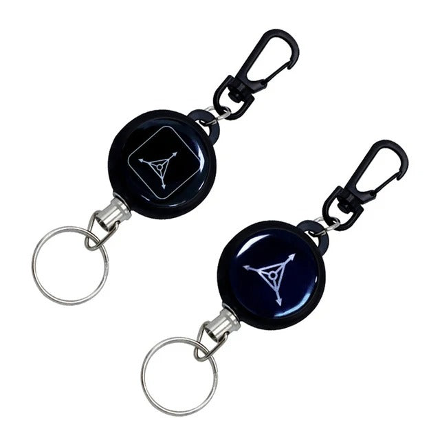 Retractable Wire Cord Keychain