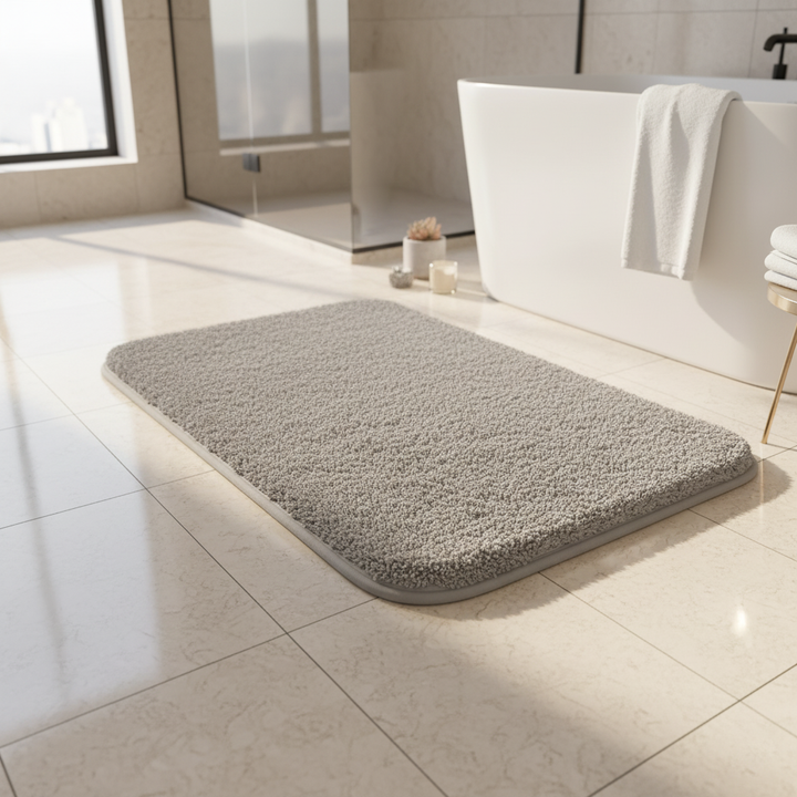 Plush Microfiber Bath Rug for Ultimate Comfort