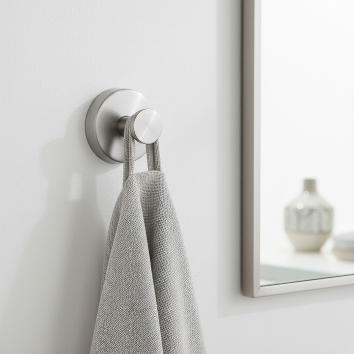 Elevated Suction Wall Hooks 4-Pack - No-Drill Installation