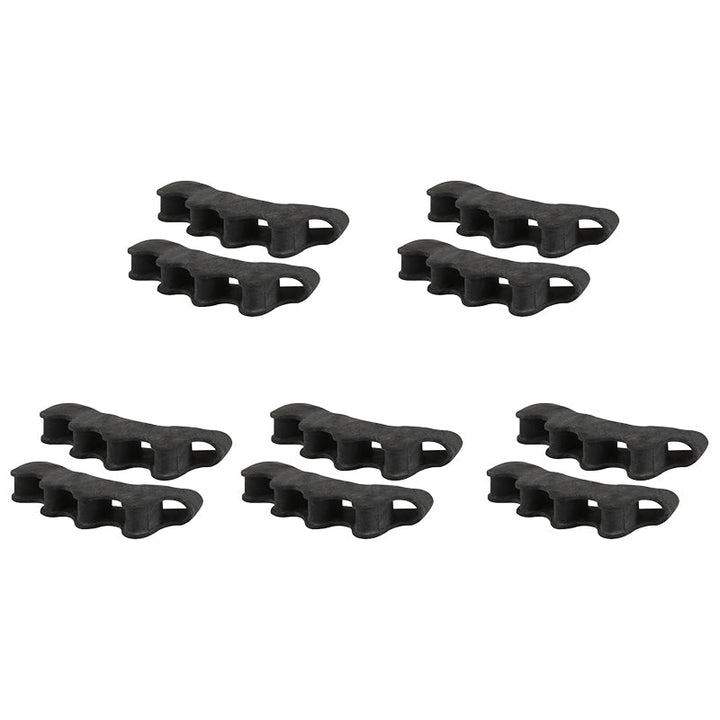 Gel toe separators designed for both men and women, promoting comfortable foot alignment and circulation.
