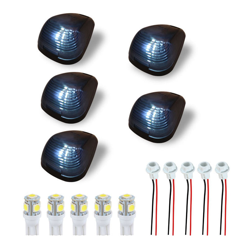 Upgrade your truck with this 5-piece universal waterproof LED cab roof lighting system