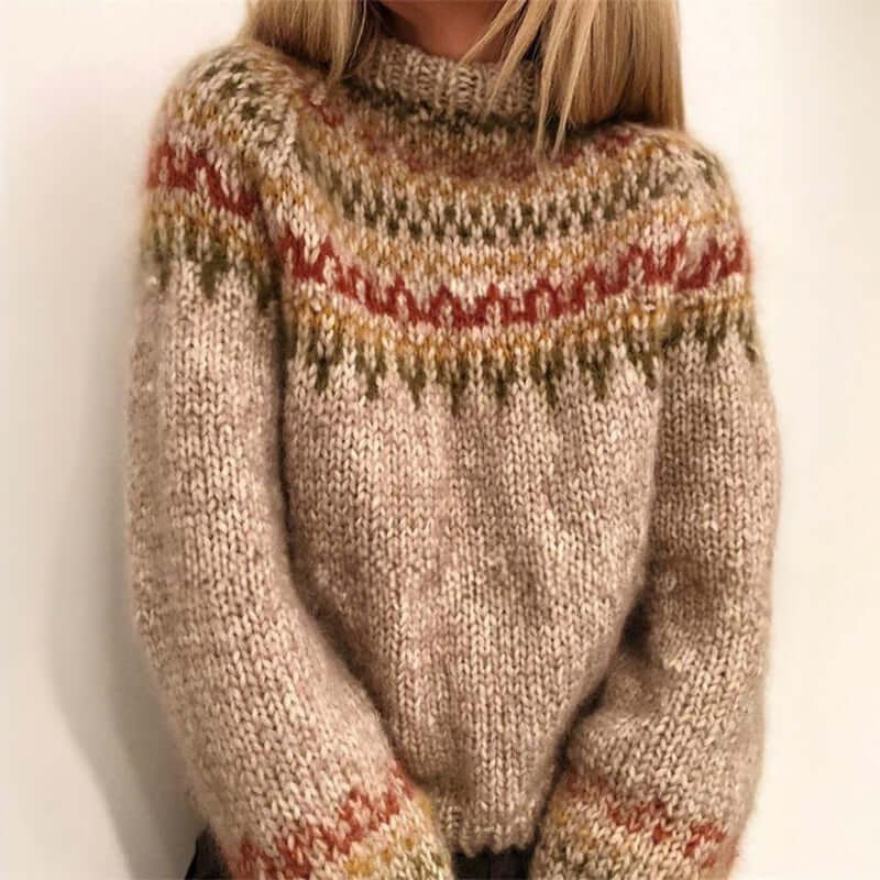 Women's Winter Knitted Turtleneck Sweater