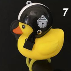 Fun Duck Bike Bell with LED Light & Helmet