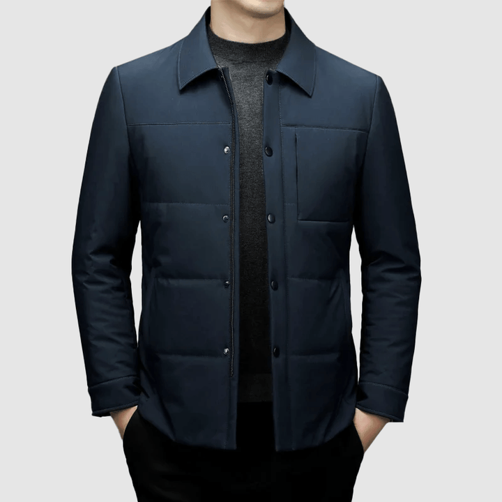 Men's Padded Cotton Jacket for Warmth and Style