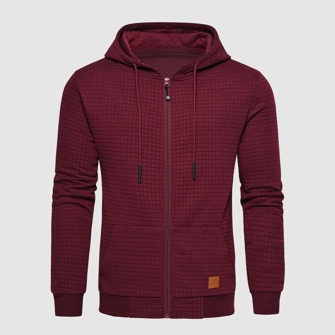 Men's Sport Performance Hoodie with Zipper