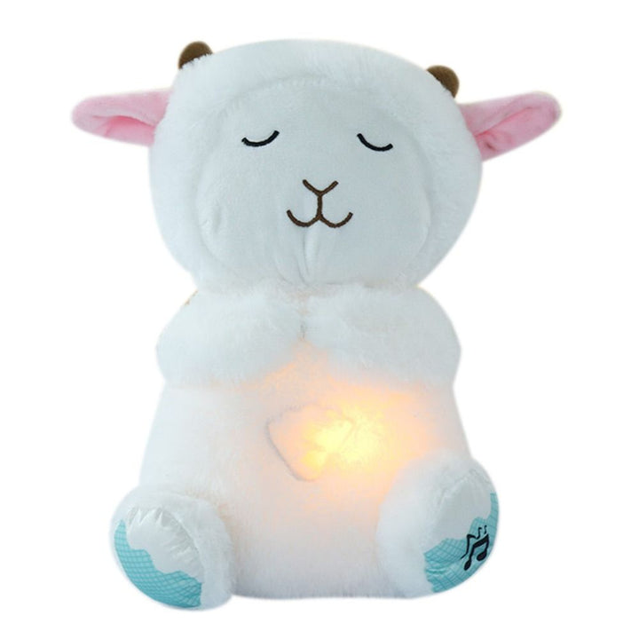 Adorable plush breathing otter toy providing relaxation; soft, cozy design offers calming effect for kids and adults.