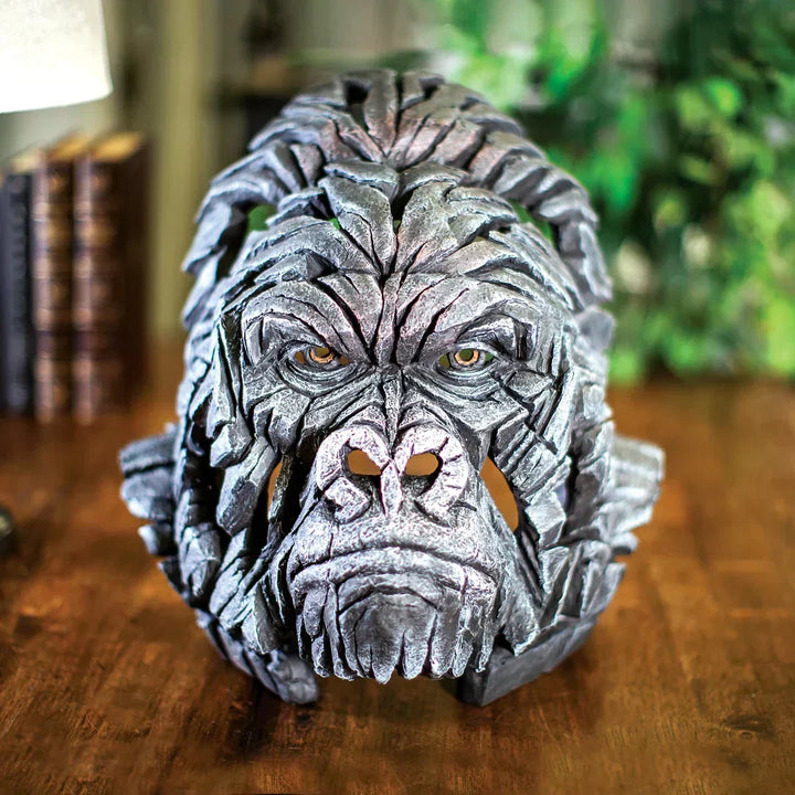 "Lifelike decorative animal sculpture, hand-painted stone resin, ideal for home décor; adds artistic wildlife essence."