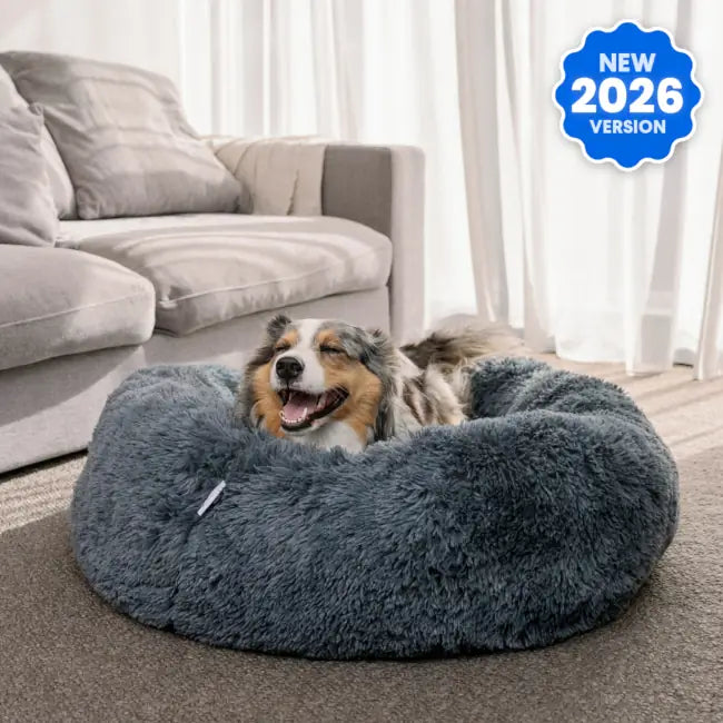 "Plush Brooklyn Deep Sleep Pet Bed in stylish colors, various sizes, perfect for your pet's comfort and home decor."