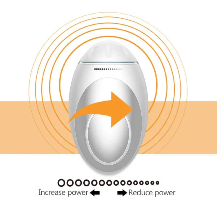 "Portable Sleep Aid Device in calming Green, sleek design for insomnia relief, improving sleep quality and ease of use."