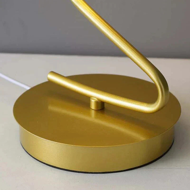 "Stylish LED table lamp with butterfly design, modern unisex decor piece, offering bright and efficient illumination."