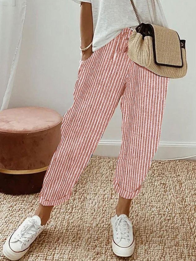 Women's breathable high-waist pants featuring a sleek silhouette, anti-sweat fabric, perfect for work and casual wear.