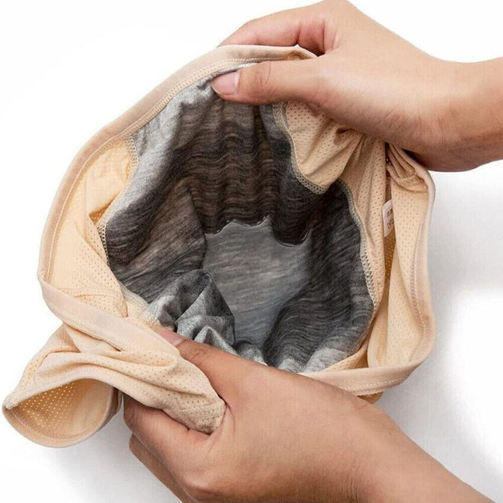 "Women's leakproof panties 3-pack with moisture-wicking, odor-reducing fabric and elastic waistband for comfort and protectio