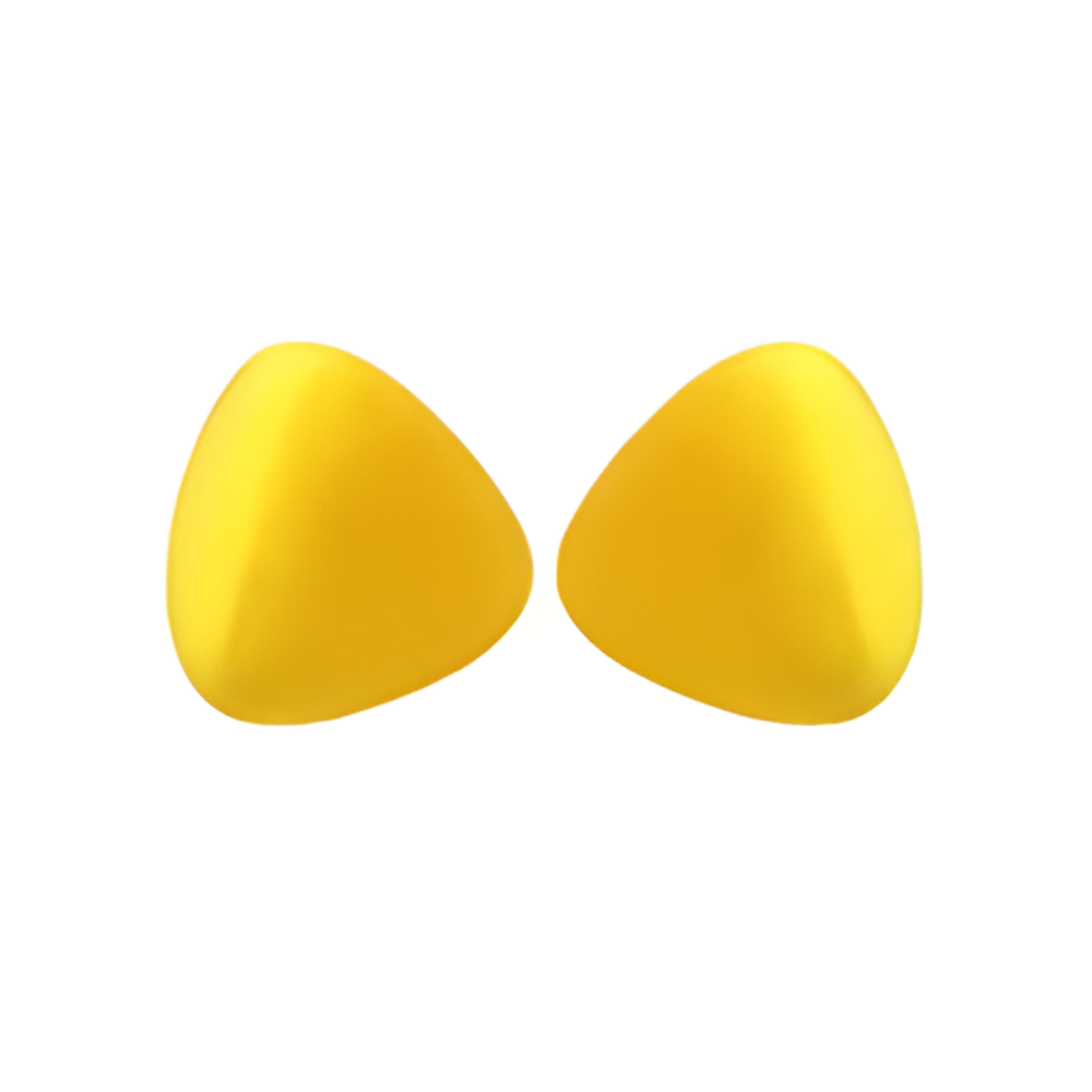 "Yellow noise-cancelling SilentComfort earplugs for sound isolation, sleep, travel, soft hypoallergenic comfort."