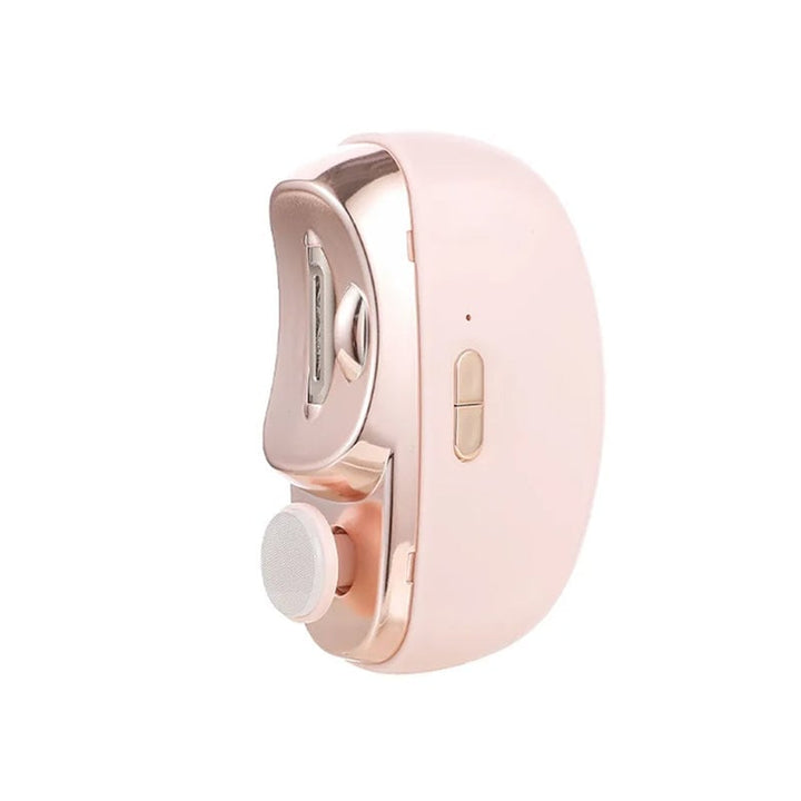 Adult electric nail clippers with safety lock, also perfect for baby care, ensuring hygiene