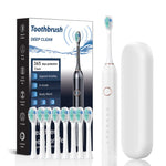 8 brush heads + storage box