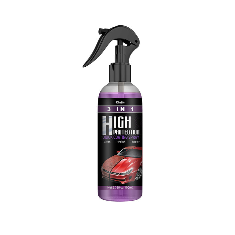 Automotive hydrophobic spray, instantly adds shine & paint protection