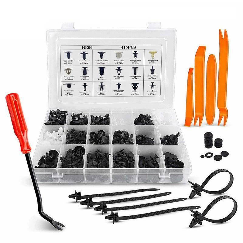 Nylon rivet fasteners, essential automotive accessories for maintenance and repair