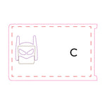 Batman ID Card Cover C (Left)