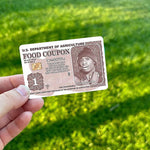 Funny Debit Card Sticker (3 PCS)-Small Chip