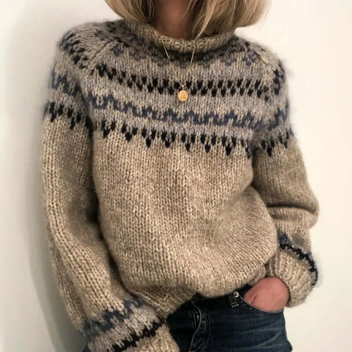Women's Winter Knitted Turtleneck Sweater