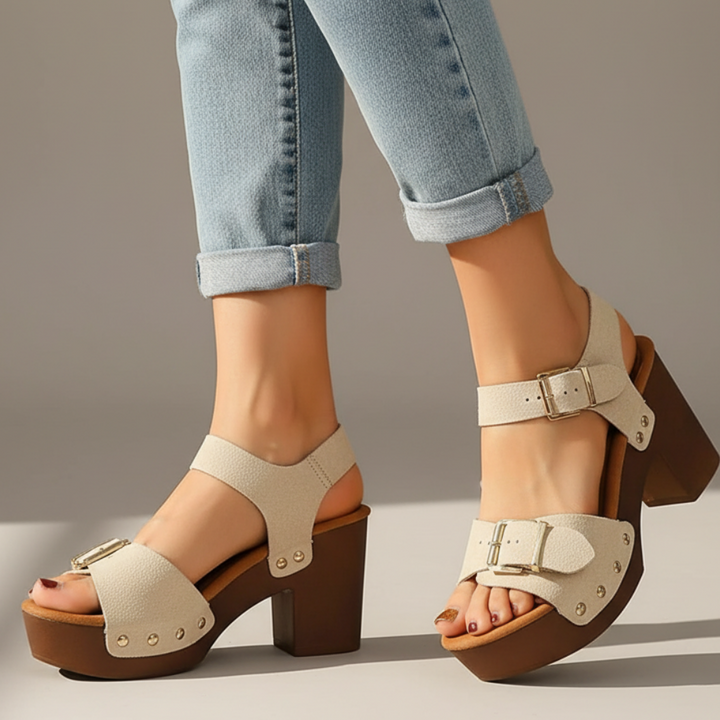 Supportive women's summer sandals, orthopedic design for comfort, stability, and chic style.
