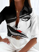 Black White