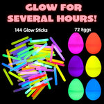72 PCS (Glow Eggs)