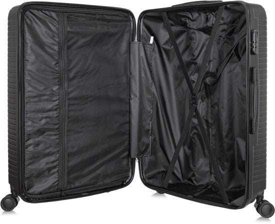 Sleek Cordoba hard-shell luggage, ideal for a stylish and worry-free vacation travel experience.