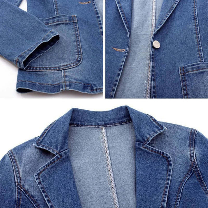 Women's Light Wash Denim Jacket