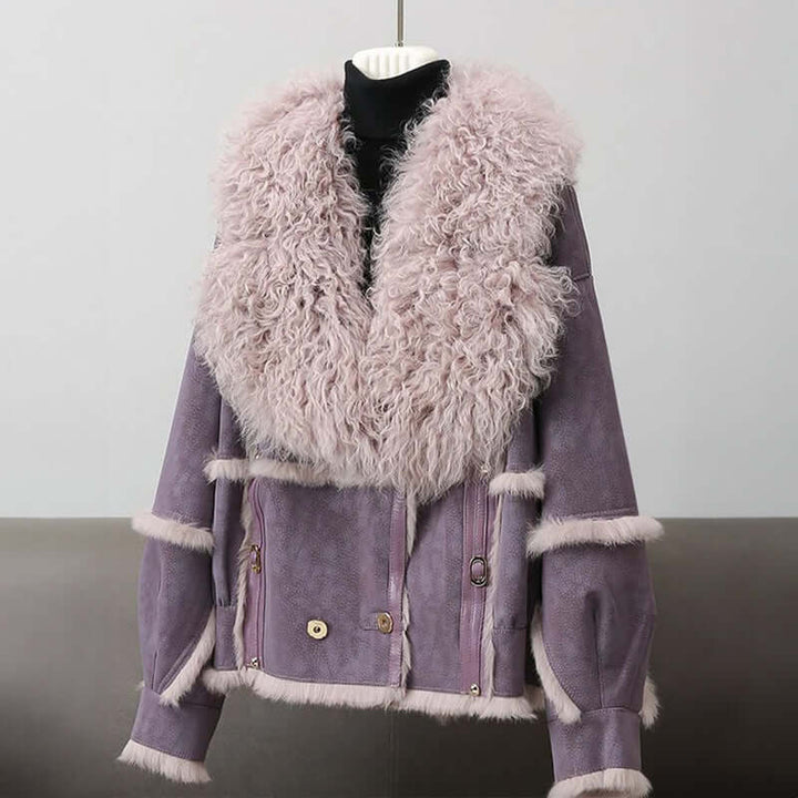 Faux Fur Collar Jacket for Women