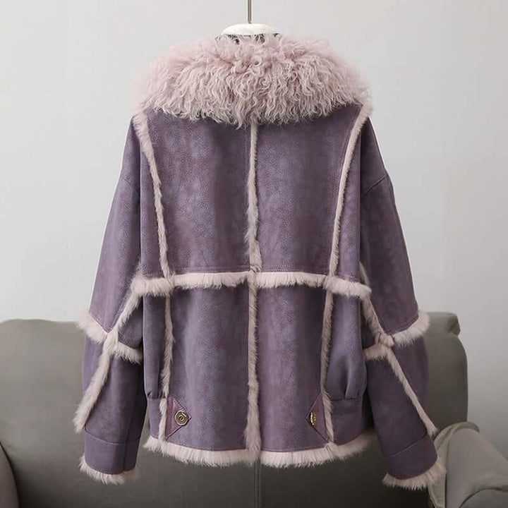 Faux Fur Collar Jacket for Women