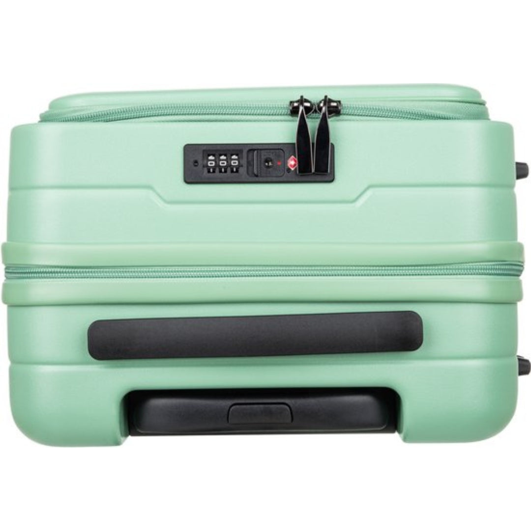 Hardshell laptop luggage: "Vienna" travel bag with padded compartment, TSA lock & robust zippers for safe trips.