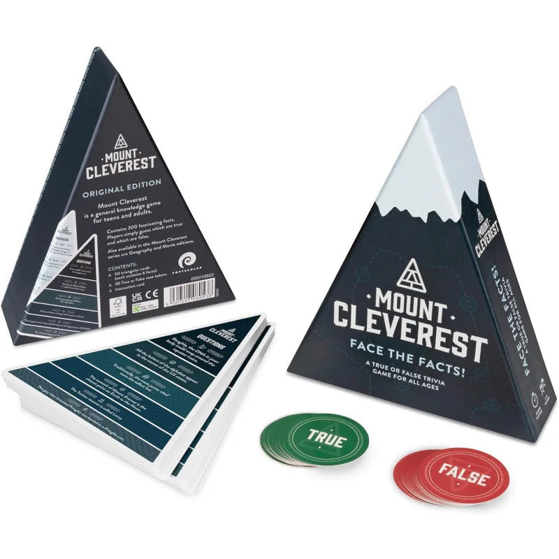 Quizaro True or False Trivia Card Game. A perfect gift & versatile travel or party game for all ages.