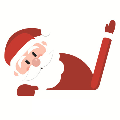 Rear wiper decal with a festive snowman, perfect Christmas car decor
