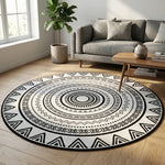 Geometric Gray - White