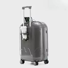 Reliable children's travel luggage, a durable kids trolley bag with secure safety lock for hassle-free family travel.